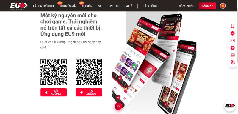 App Eu9 Trên Thiết Bị Điện Thoại