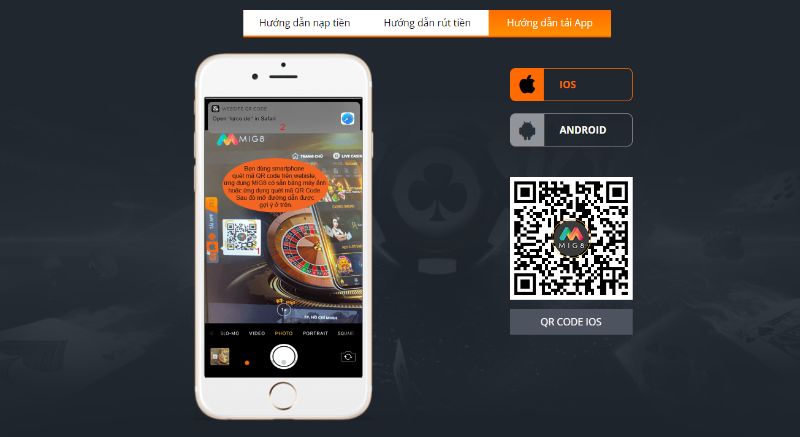 App Mig8 Cho Thiết Bị Điện Thoại