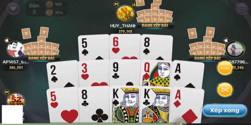 Các Cách Xếp Bài Mậu Binh Hiệu Quả Cho Người Mới