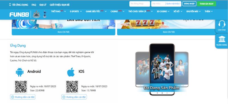 Tải App Sân Chơi Cho Thiết Bị Điện Thoại