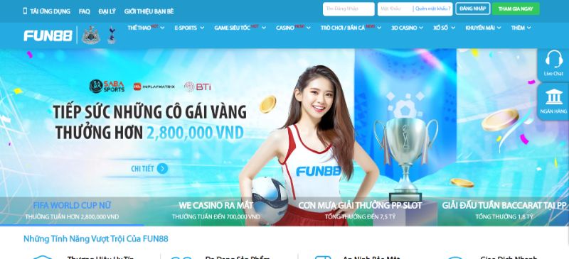 Thông Tin Chung Về Sân Chơi Giải Trí Fun88