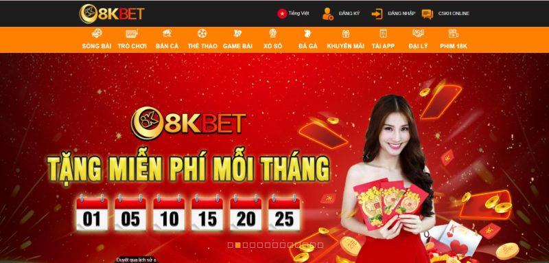 Các Nét Nổi Bật Và Vượt Trội Mà 8Kbet