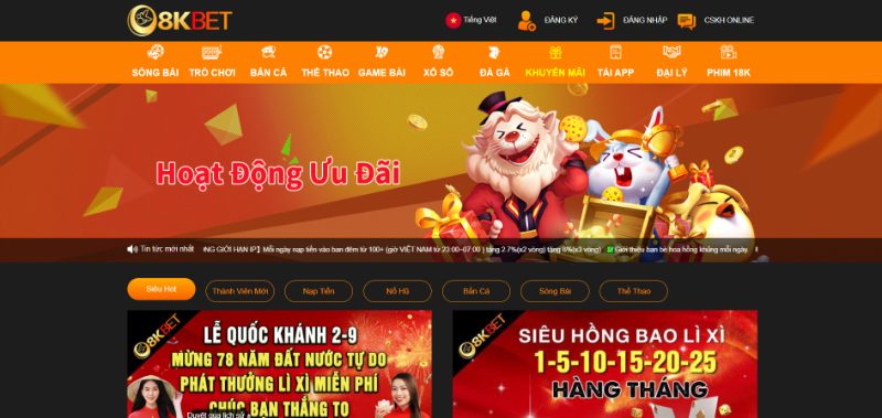 Khuyến Mãi Hot Từ Trên Hệ Thống Sân Chơi