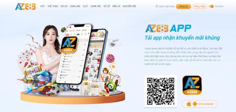 App Az888 Cho Điện Thoại Di Động