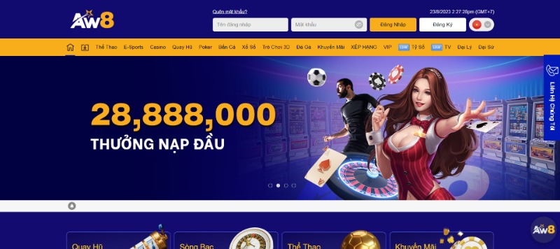 Aw8 Địa Chỉ Cá Cược Đình Đám Uy Tín Chất Lượng