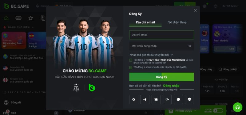 Đăng Ký Hội Viên Tại Bc Game