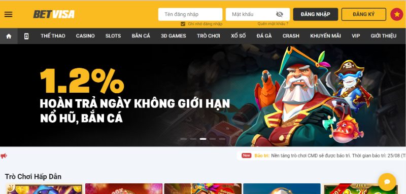 Betvisa - Nhà Cái Số Má Nhất Nhì Châu Á