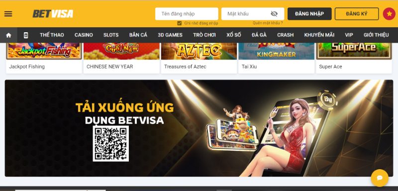 Download Ứng Dụng Cá Cược Nhà Cái Betvisa