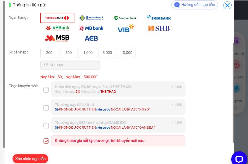 Các Bước Nạp Tiền Gi8 Đơn Giản Và Nhanh Chóng