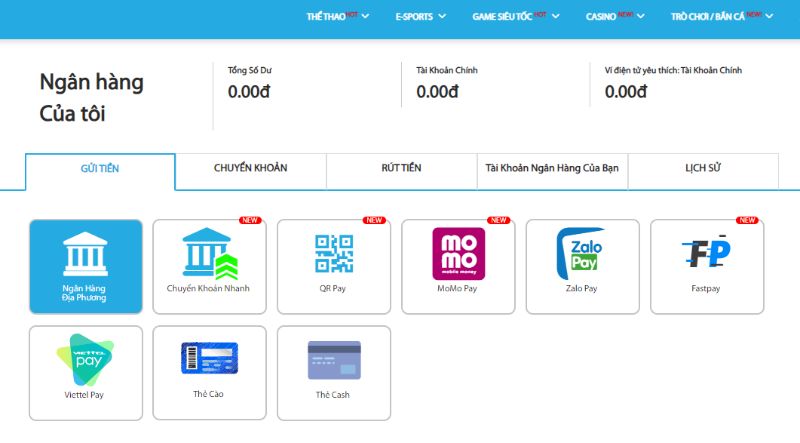 Các Kênh Nạp Tiền Fun88 Chính Thức Tại Nhà Cái