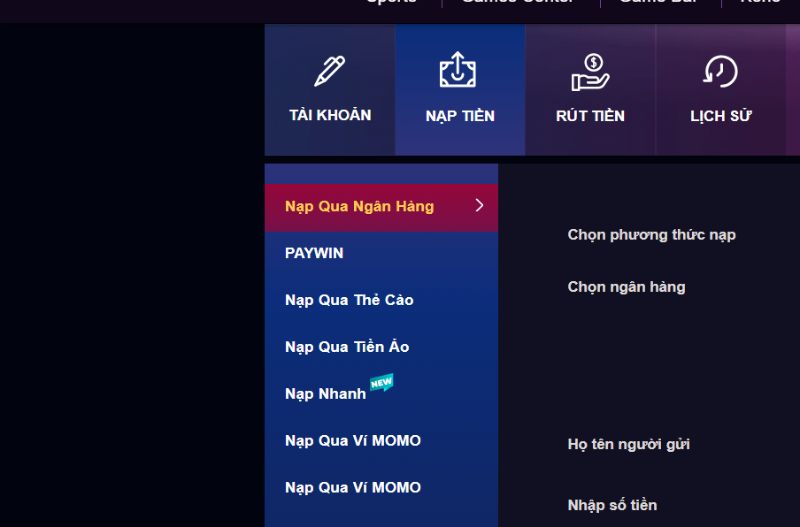 Các Phương Thức Nạp Tiền Fcb8 Được Nhiều Cược Thủ Sử Dụng