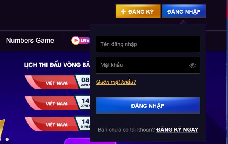 Chỉ dẫn đăng ký FCB8 chắc chắn thành công cho tân thủ 3 Cách Đăng Nhập Tại Fcb8 Đơn Giản