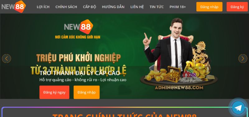 Chính Sách Đại Lý Chính Thức New88