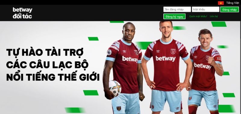 Chính Sách Đại Lý Đồng Hành Cùng Betway