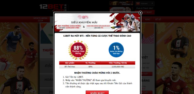 Chương Trình Thưởng Tham Gia Bti