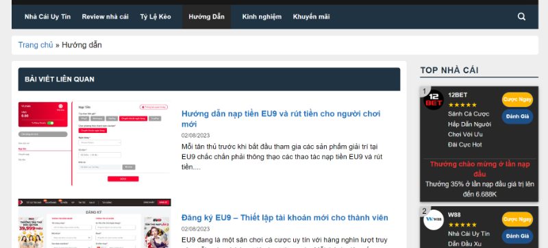 Chuyên Mục Hướng Dẫn Các Thao Tác Cơ Bản Khi Tham Gia Nhà Cái