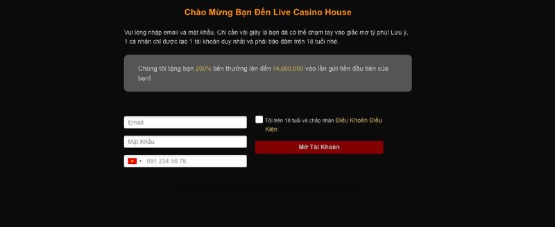 Live Casino House - Giải Trí Đỉnh Cao Và Kiếm Tiền Hoàn Hảo 8 Đăng Ký Làm Đại Lý Live Casino House Nhanh Gọn