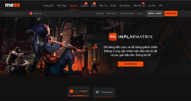 Esports Me88 Mang Đến Nhiều Trận Đấu Hấp Dẫn