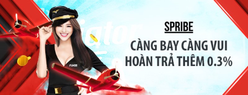 Tổng hợp khuyến mãi Fun88 giá trị mà anh em nên tham gia 2 Khuyến Mãi Fun88 “Càng Bay Càng Vui, Hoàn Trả Thêm 0.3%”