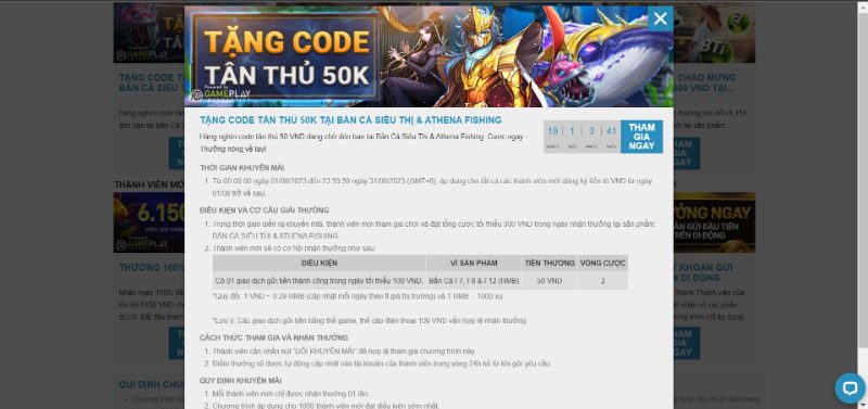 Những khuyến mãi W88 hấp dẫn nhất nên tham gia ngay 1 Khuyến Mãi W88 Tặng Code Tân Thủ 50K Tại Bắn Cá Athena Fishing &Amp; Siêu Thị