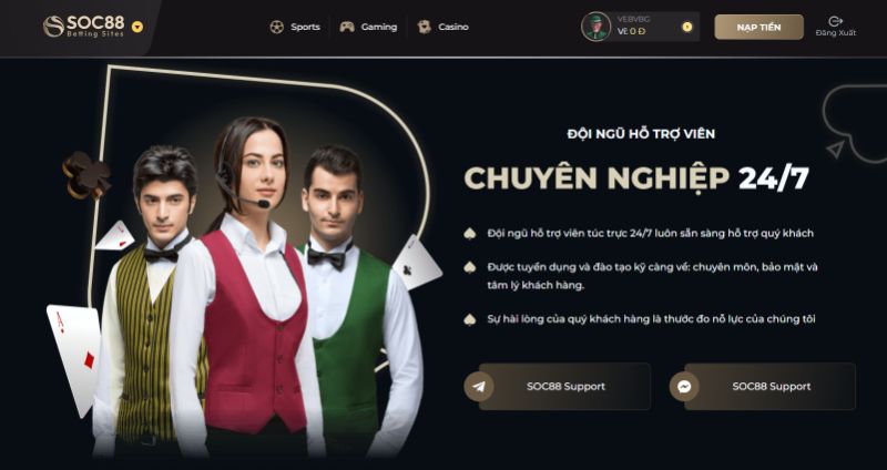 Liên Hệ Nhà Cái Soc88 Qua Hệ Thống Cskh Chuyên Nghiệp