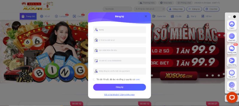 Quy Trình Tạo Tài Khoản Tại Xoso66 Cho Newbie