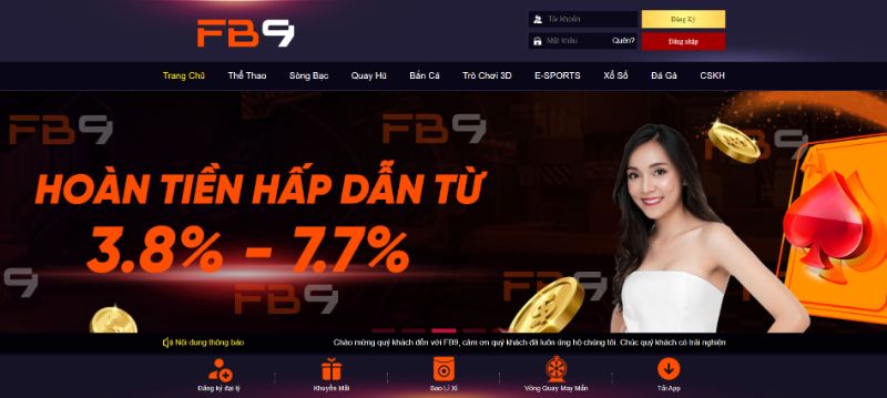 Sân Chơi Giải Trí Nổi Tiếng Uy Tín Fb9