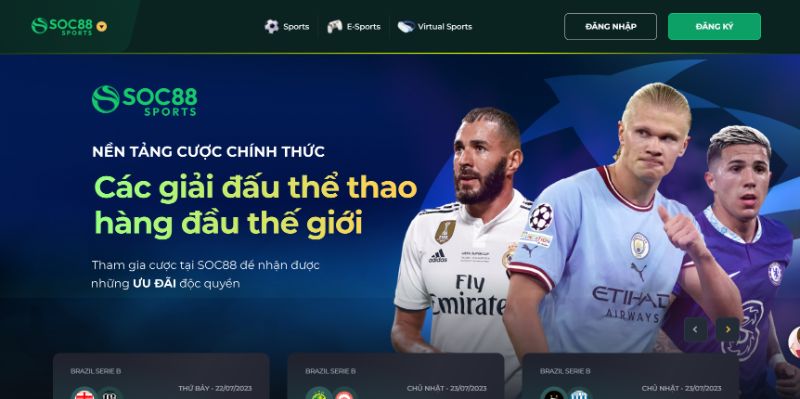 Sân Chơi Giải Trí Soc88 Uy Tín Xanh Chín