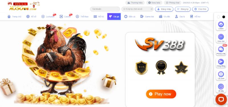 Sv388 Đá Gà Xoso66 Cuốn Hút