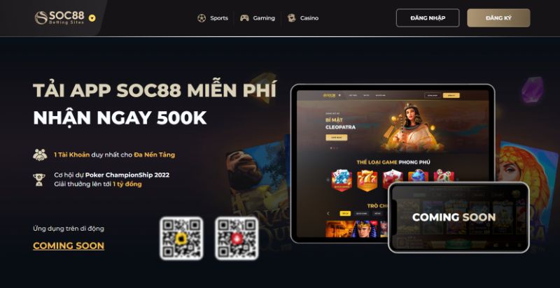 Tải App Soc88 Cho Điện Thoại
