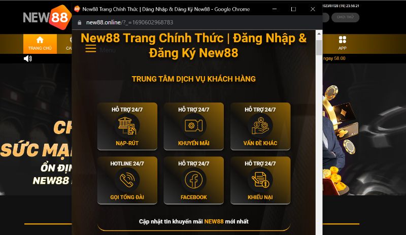 Thông Tin Liên Hệ New88 Chính Xác Nhất