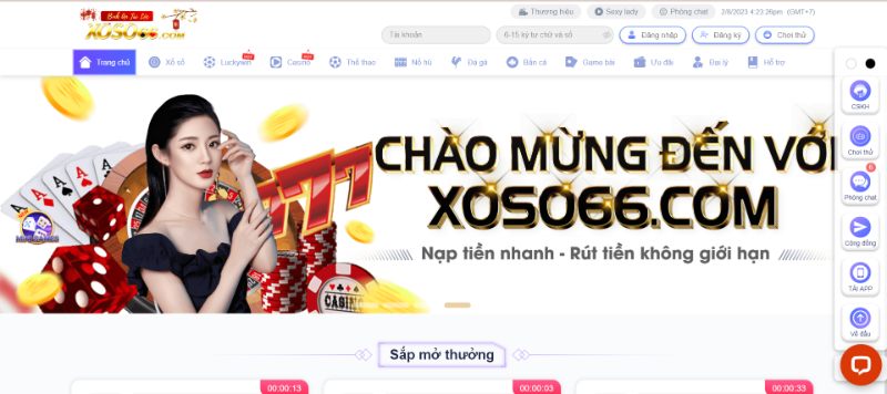 Trang Web Cá Cược Xoso66 Là Sân Chơi Uy Tín Cho Bet Thủ