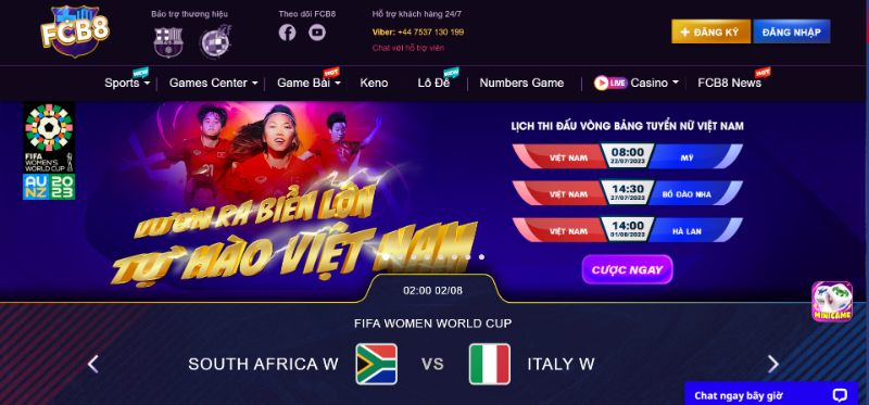 Chỉ dẫn đăng ký FCB8 chắc chắn thành công cho tân thủ 1 Truy Cập Vào Website Chính Chủ Để Đăng Ký Fcb8