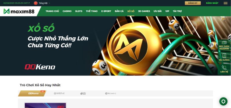Xổ Số Maxim88 Chinh Phục Cả Những Cược Thủ Khó Tính