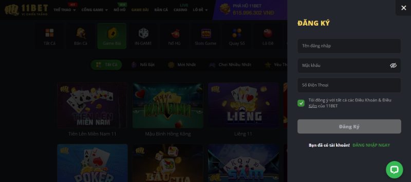 Các Bước Đăng Ký 11Bet Chính Xác Nhất