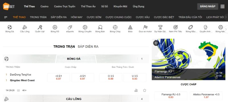 Sảnh Chơi Thể Thao