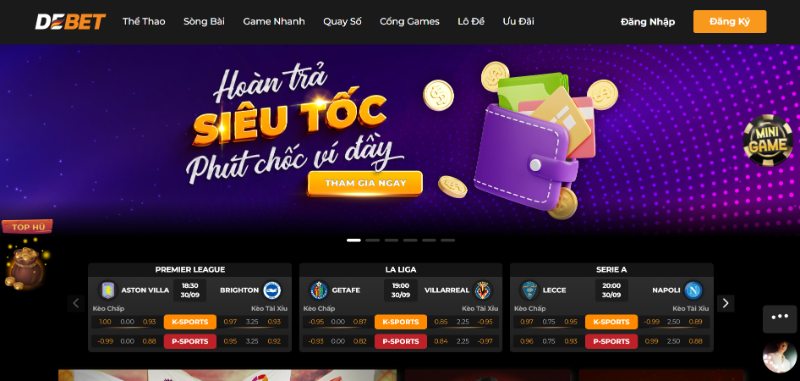 Khái Quát Chung Về Địa Chỉ Chơi Cá Cược Debet