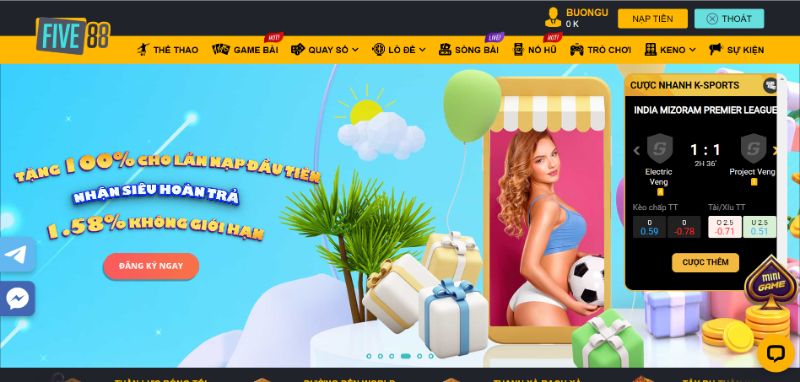 Tìm Hiểu Về Chính Sách Làm Đại Lý Five88 Cho Thành Viên