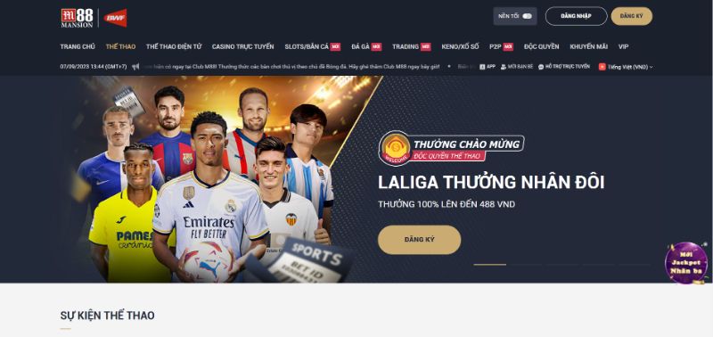 Sảnh Chơi Thể Thao