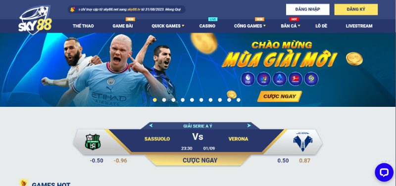 Nhà Cái Sky88 Sân Chơi Cá Cược Đổi Thưởng Uy Tín