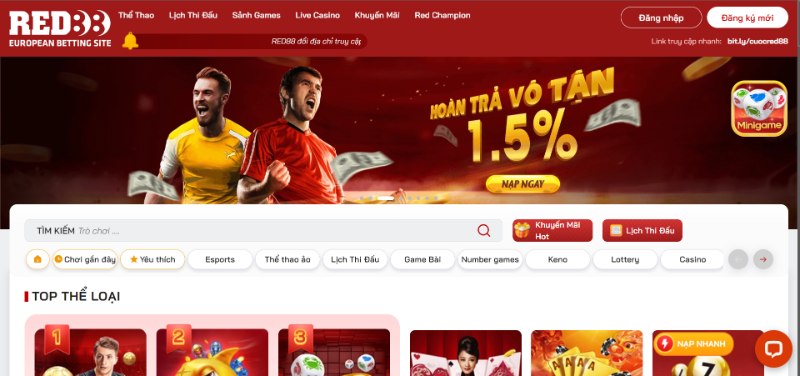 Thông Tin Sơ Lược Trang Cá Cược Red88
