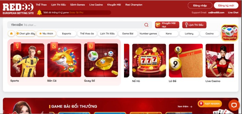 Ưu Điểm Kiến Tạo Nên Sự Thành Công Cho Red88