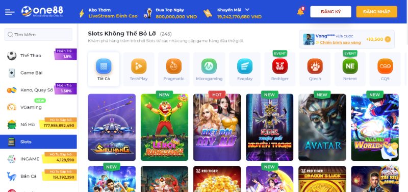 Sảnh Chơi Nổ Hũ - Slot