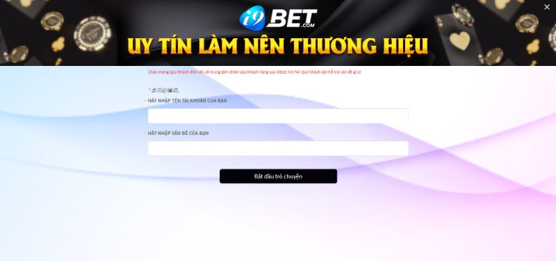 Thông Tin Liên Hệ Cần Biết Tới Nhà Cái I9Bet