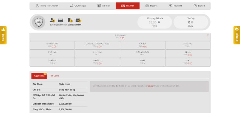 Hướng Dẫn Người Chơi Nạp Và Rút Tiền An Toàn Tại Vn88