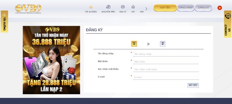 Chỉ Dẫn Khách Mới Mở Tài Khoản Nhanh Tại Vuabai9
