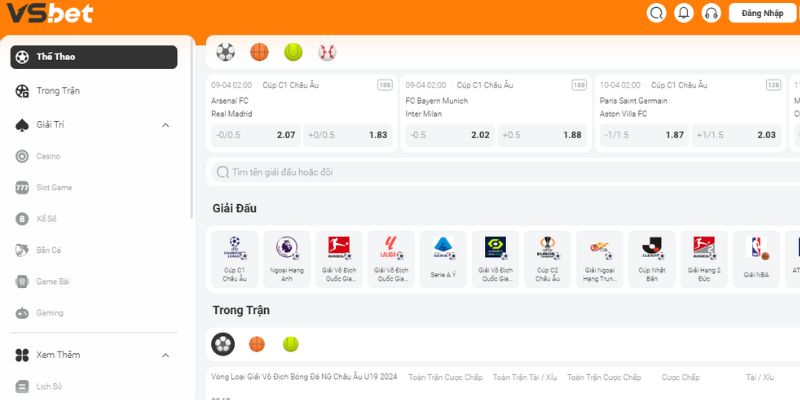 Vsbet - Nhà Cái Được Game Thủ Yêu Thích Nhất Năm 2026